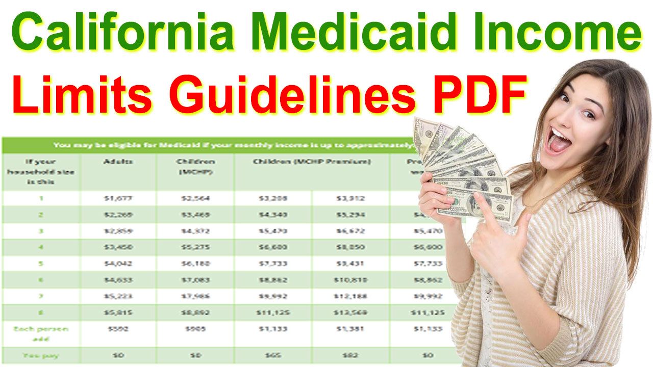 California Medicaid Income Limits 2024