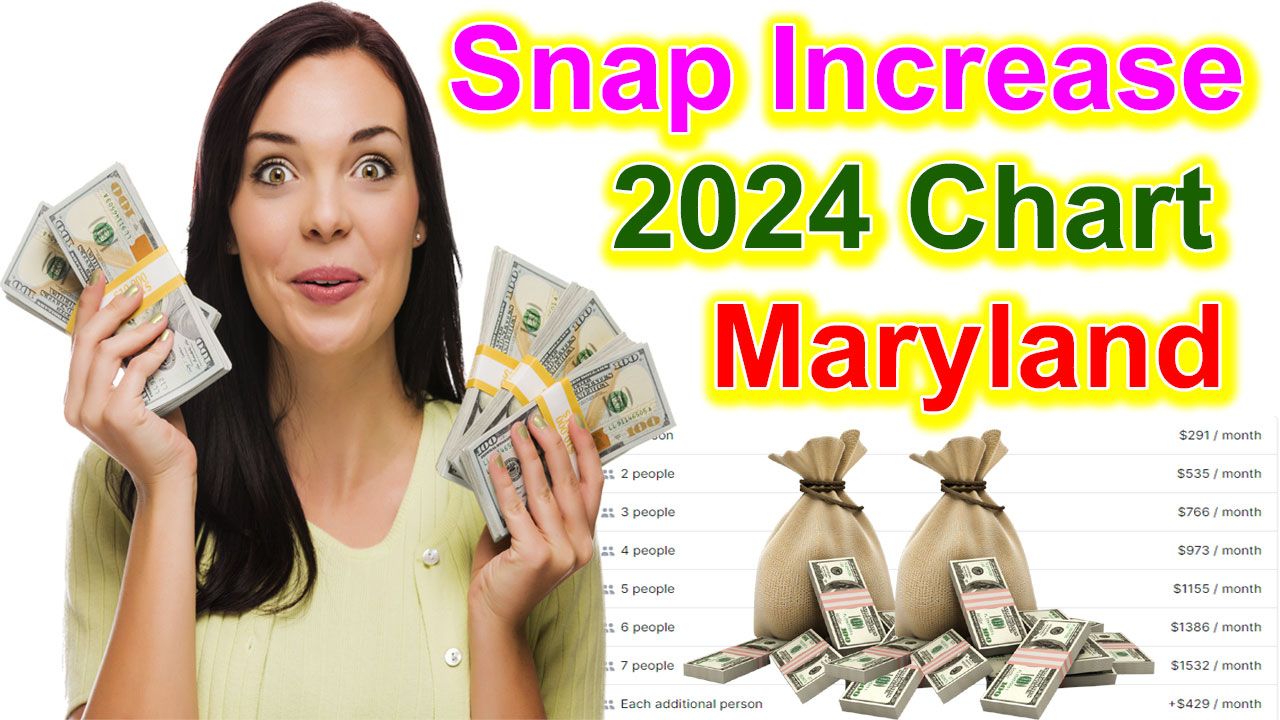 Snap Increase 2024 Chart Maryland