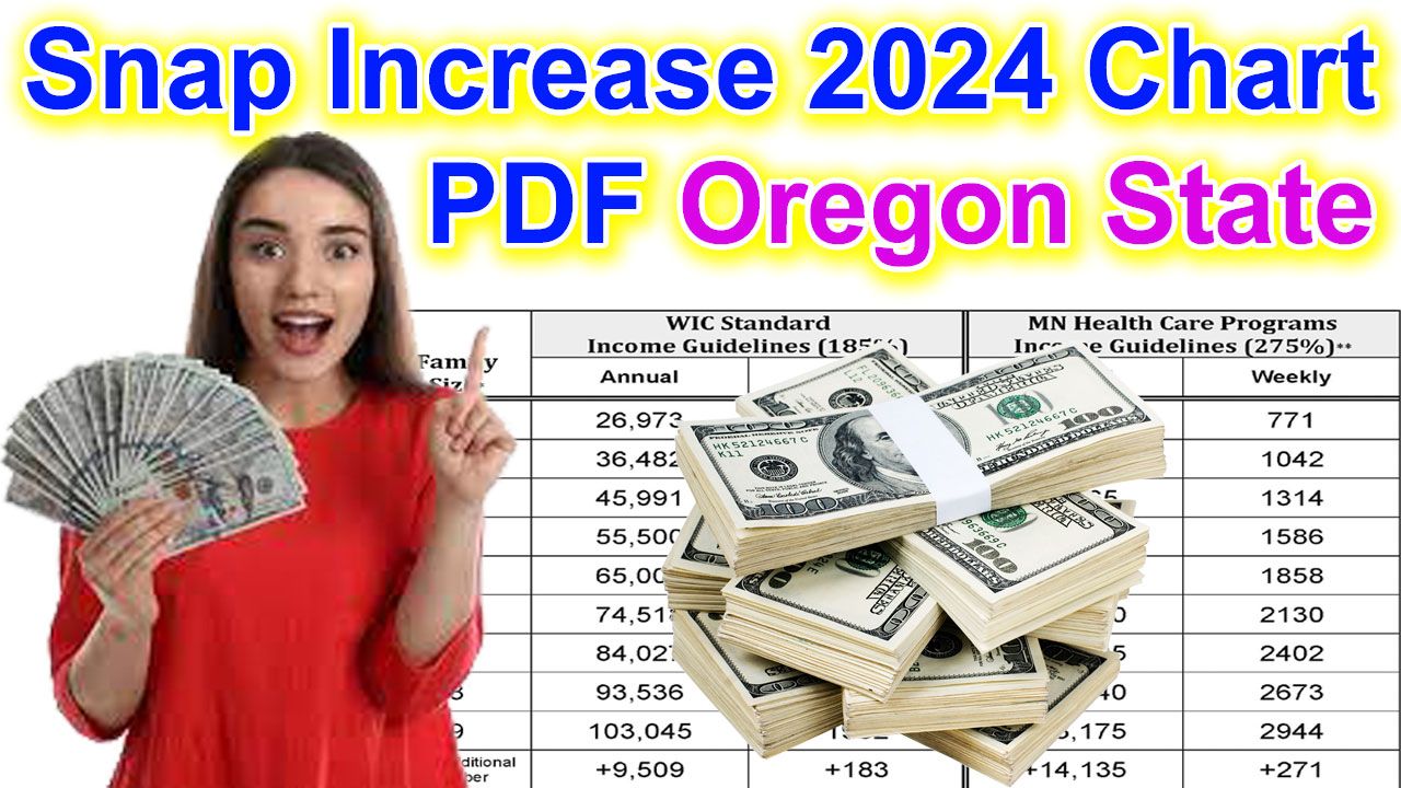 Snap Increase 2024 Chart Oregon