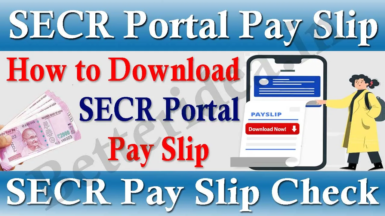 SECR Portal Pay Slip 2024 Download @ secr.indianrailways.gov.in Salary Slip