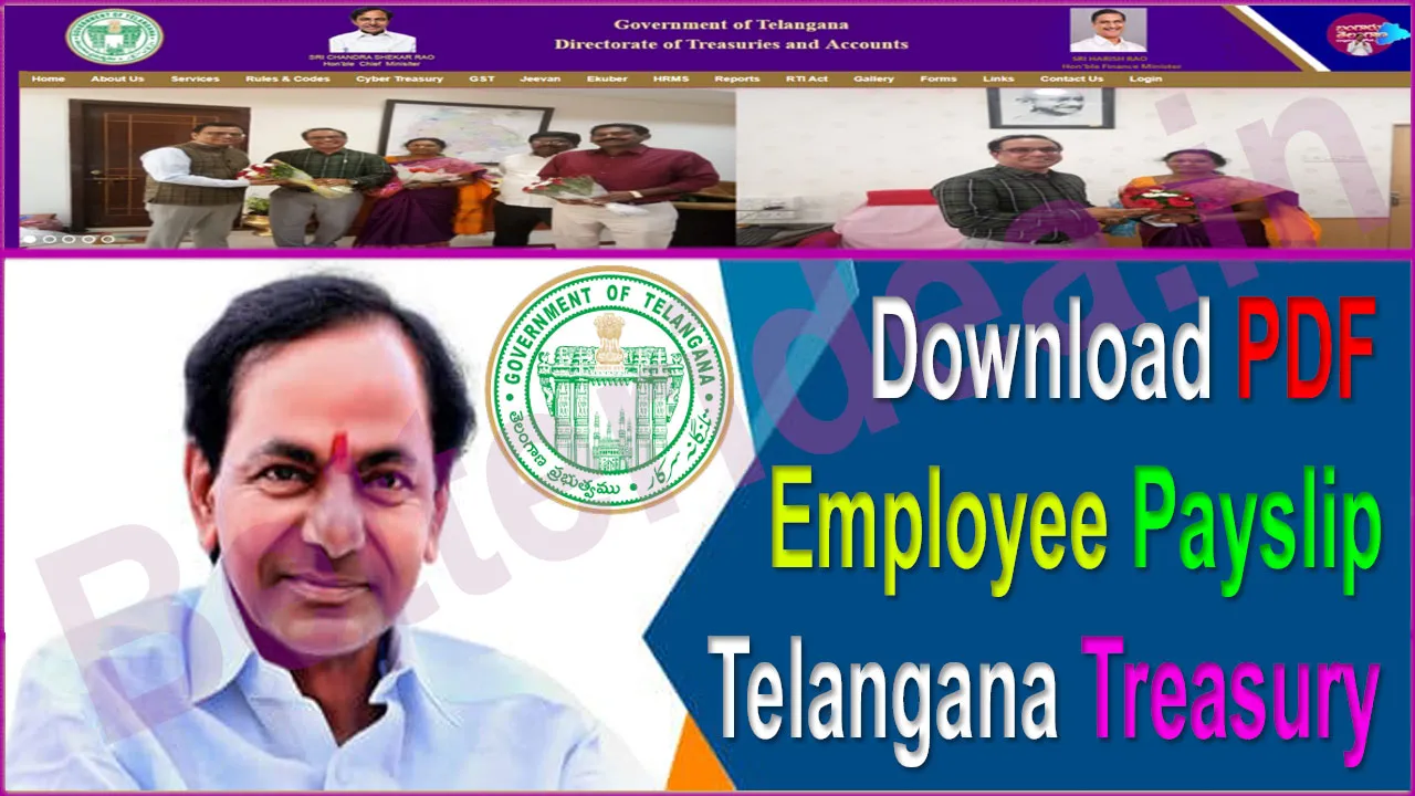 DTA Telangana 2024 Download Online Employee Payslip Telangana Treasury