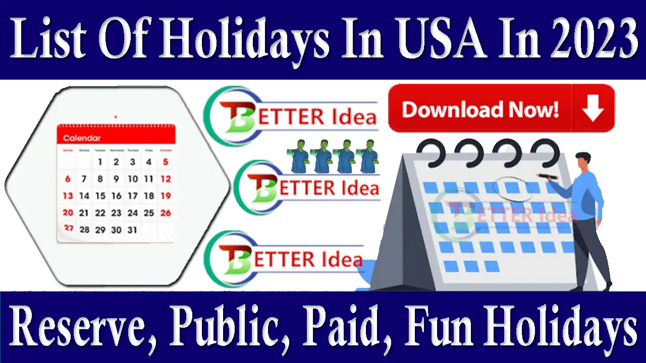 Federal Holidays In USA In 2024: Federal Reserve, Public, Paid, Fun Holidays Check Out The Full List Here