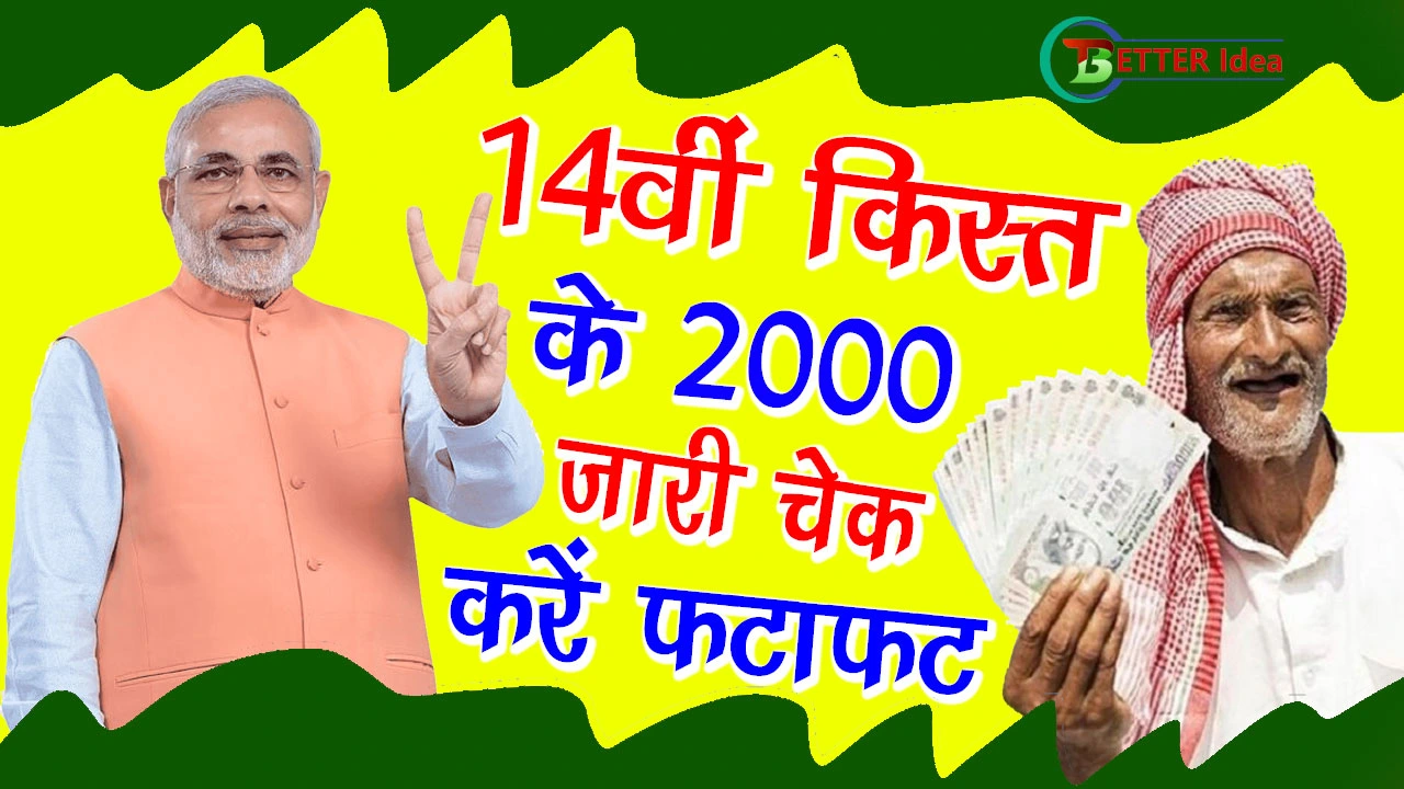PM Kisan Yojana 14th Installment: खातो में आई 2000 रुपए की 14वीं क़िस्त, फटाफट नाम डालकर चेक करें पैसा