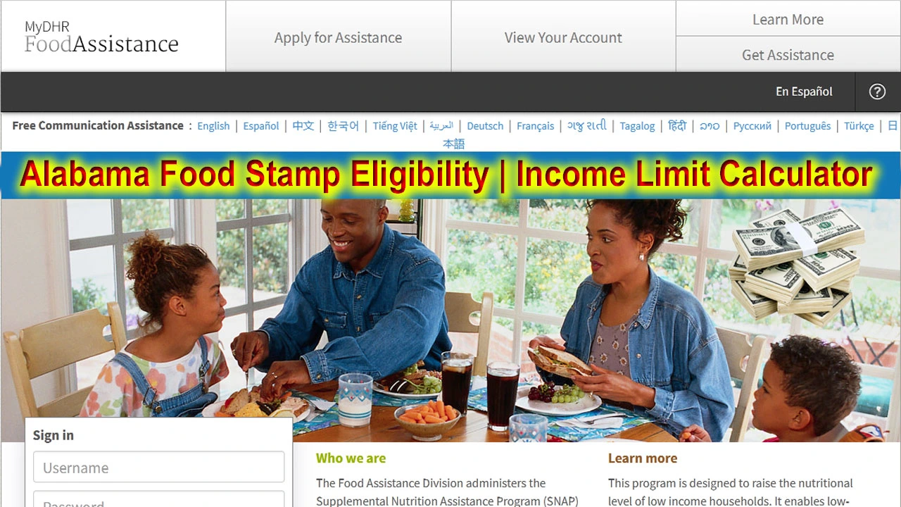Alabama Food Stamp Eligibility 2023 Alabama Food Stamp Limit