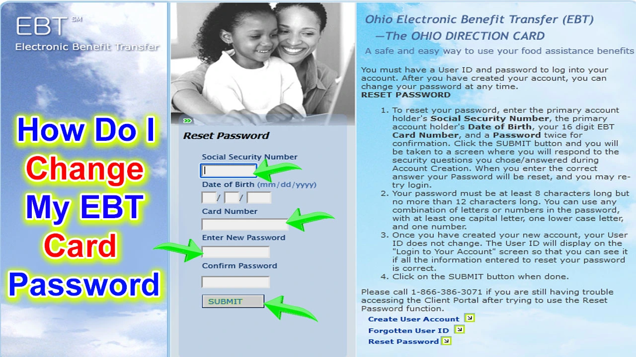 How Do I Change My EBT Card Password - Step By Step Guide