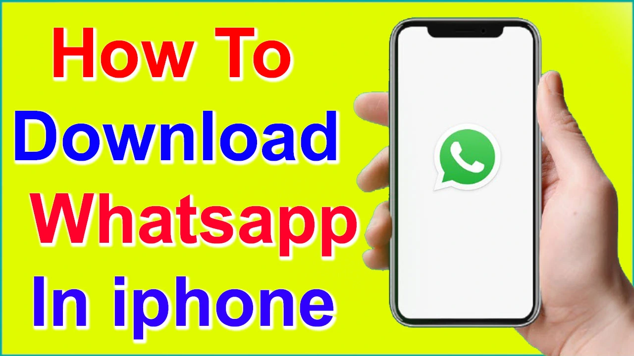 How To Download Whatsapp In iphone | A Complete Guide to Uninstall Whatsapp on iPhone