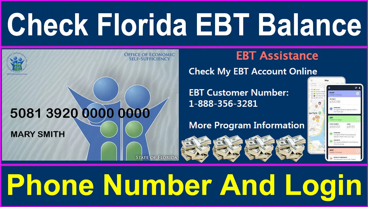 How to Check Florida EBT Balance - Phone Number And Login