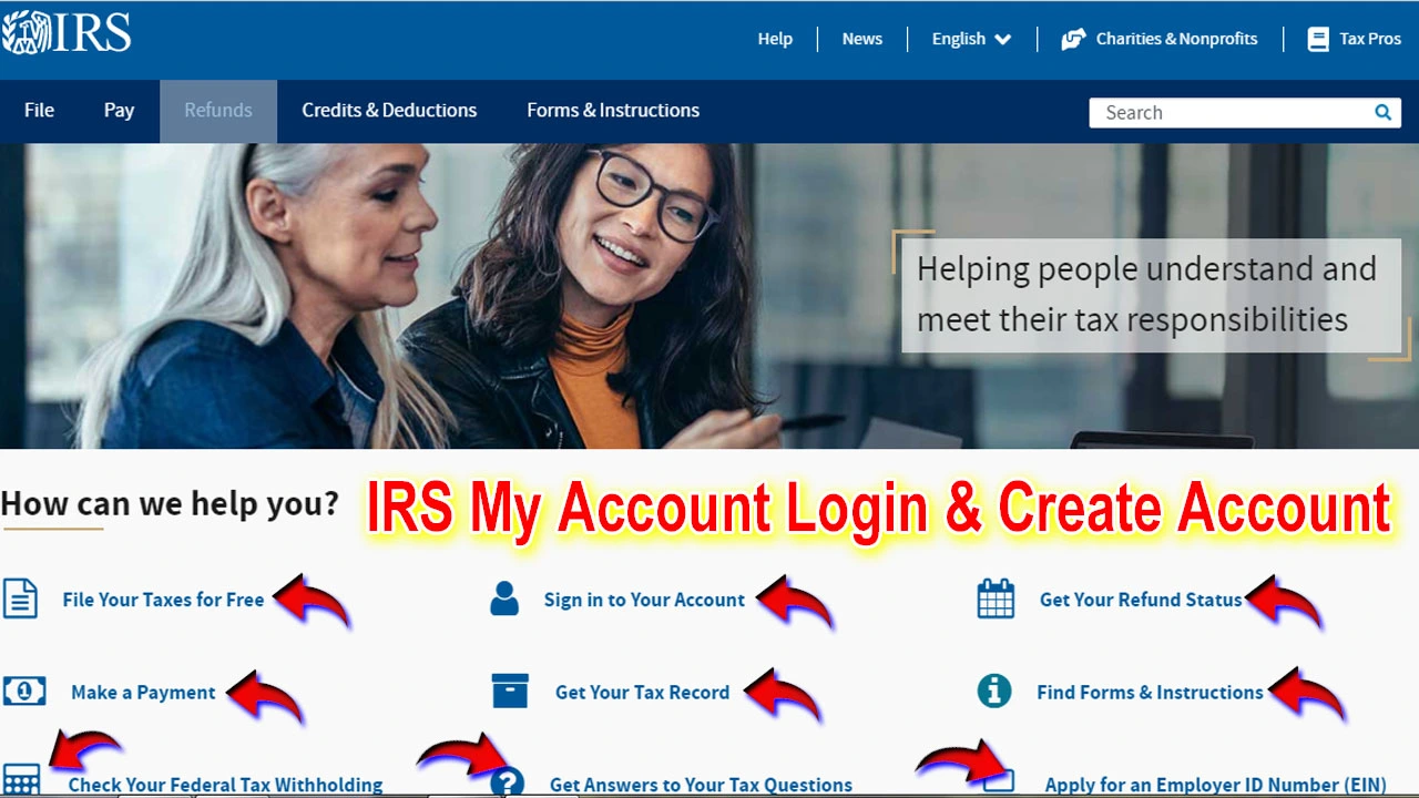 IRS Login | IRS My Account Login & Create Account | @irs.gov Login
