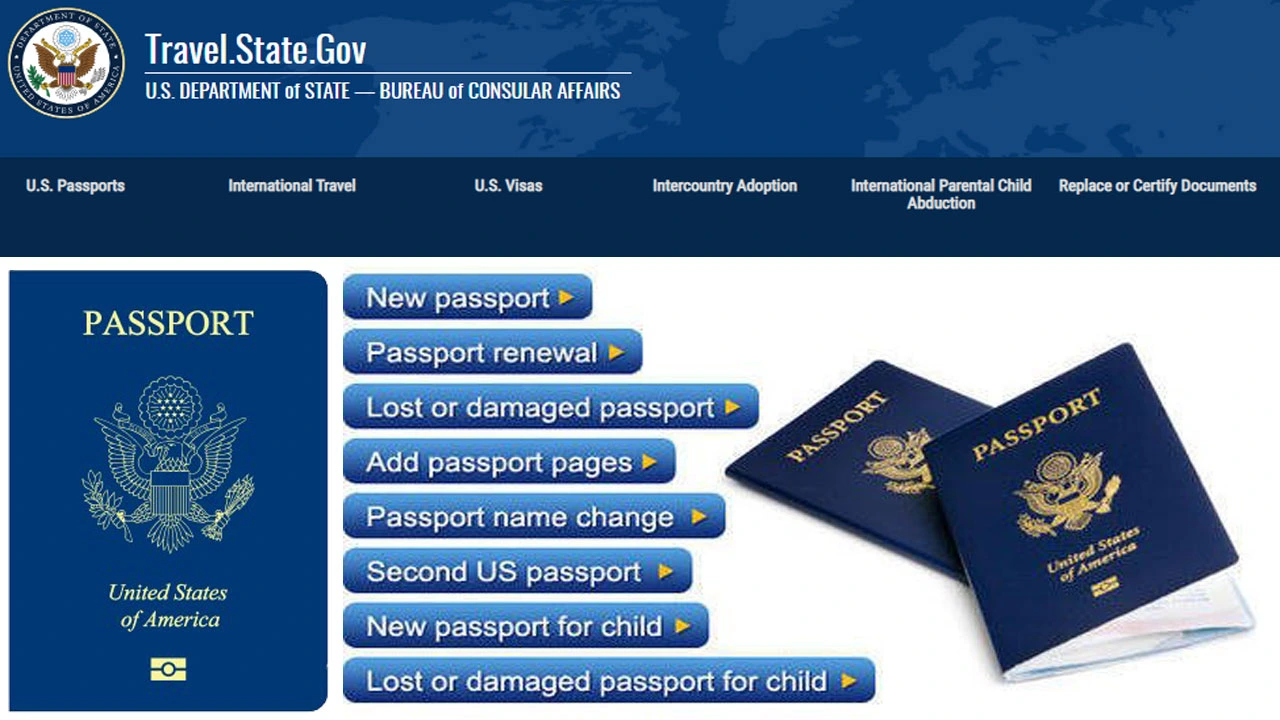 travel.state.gov Passport | US Passport Application Online | Form PDF Renewal Application