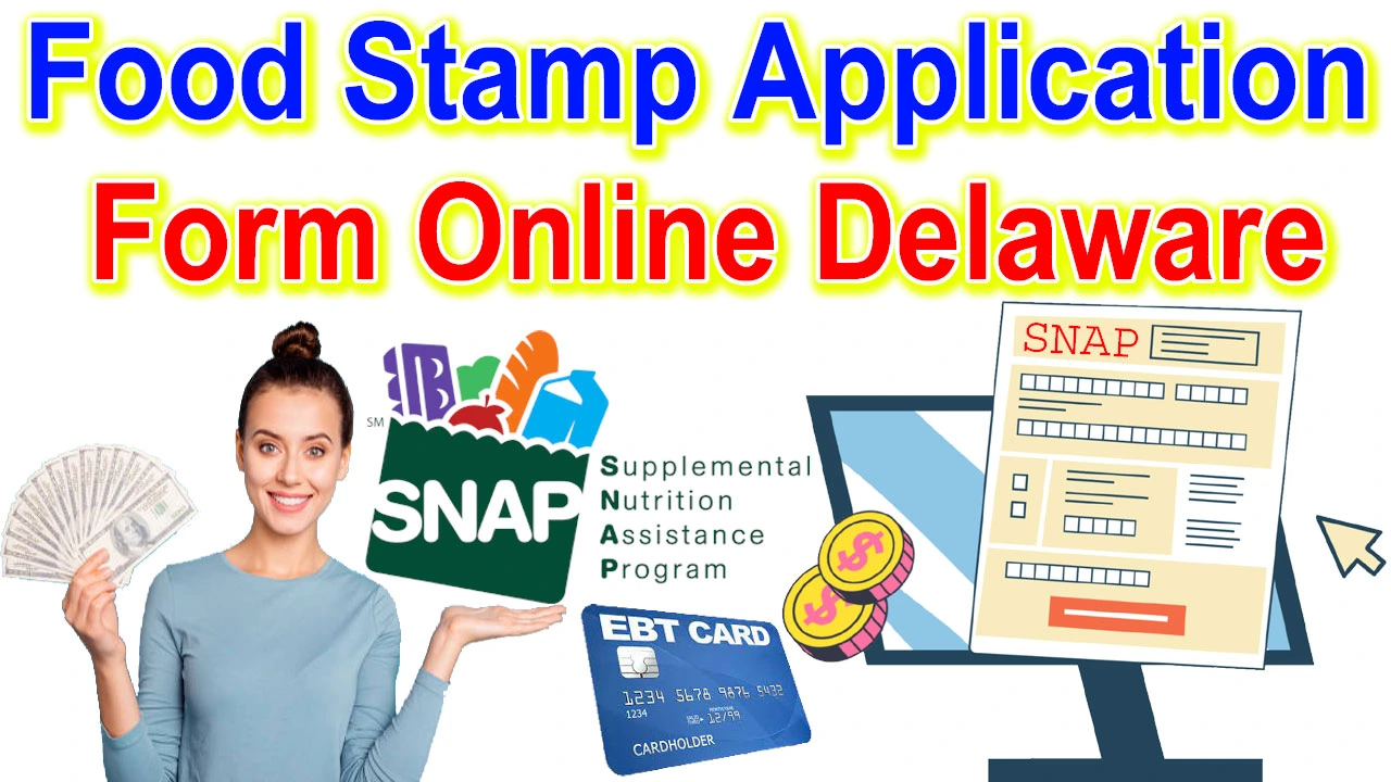 Food Stamp Application Form Online Delaware