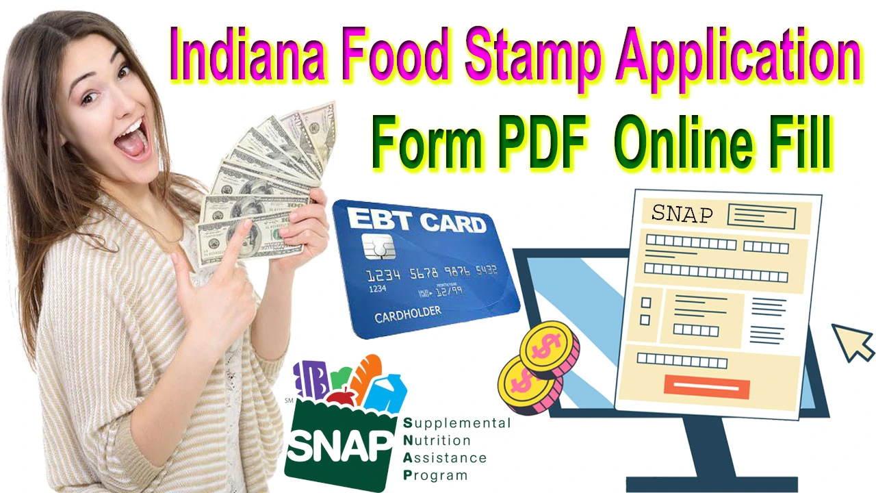 Food Stamp Application Form Online Indiana