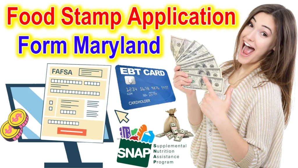 Food Stamp Application Form Online Maryland 9254