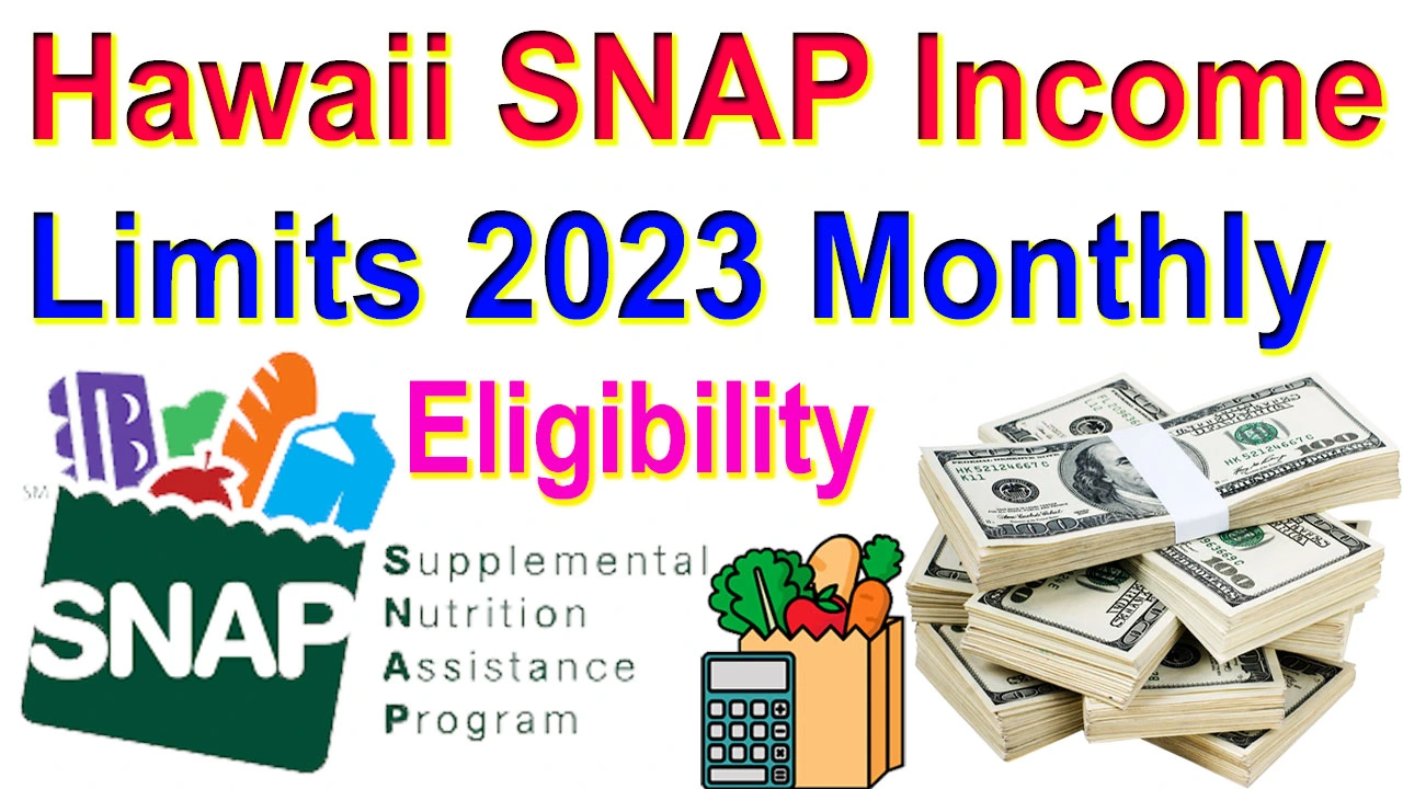 Hawaii SNAP Income Limits 2024