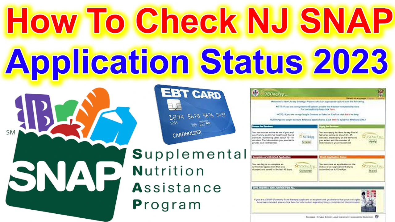 How To Check NJ SNAP Application Status 2024