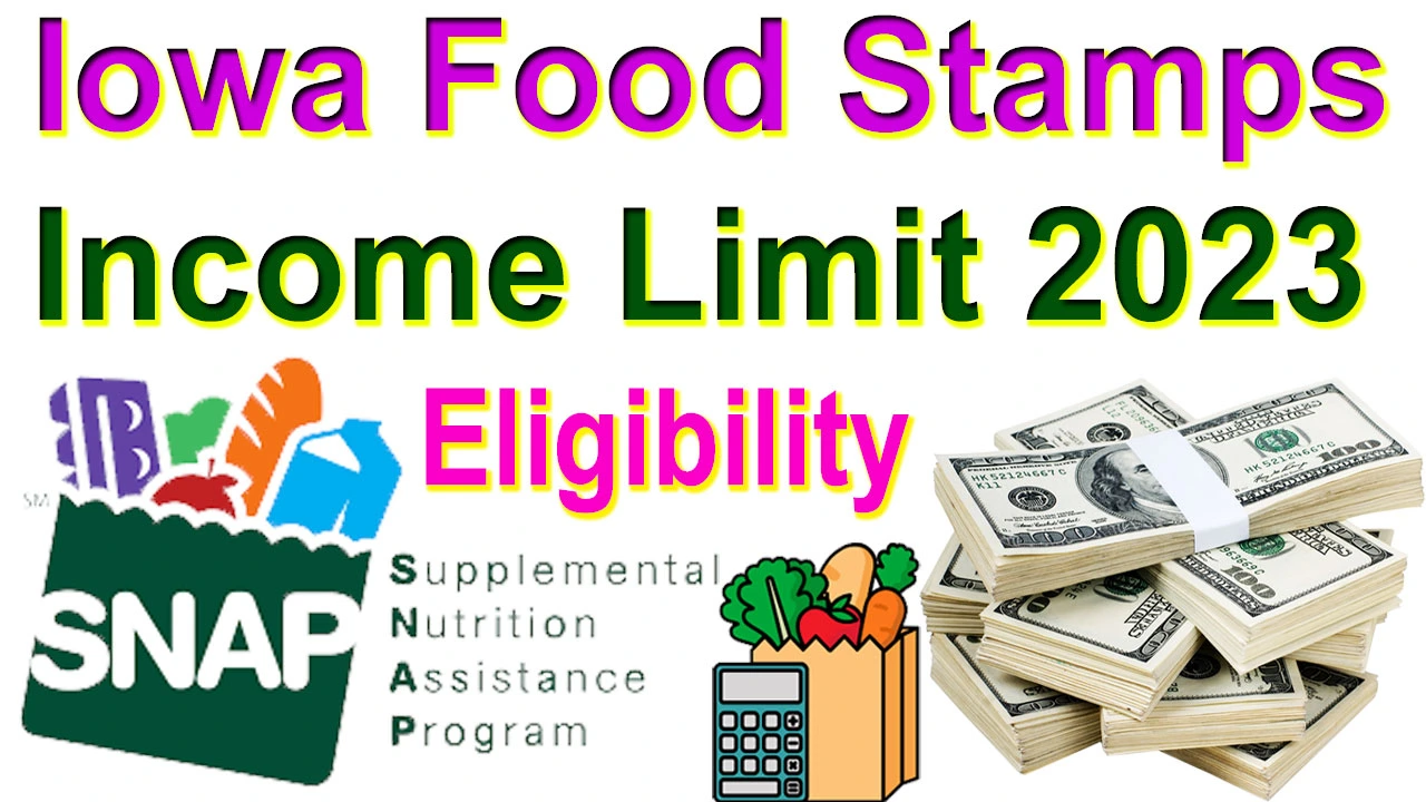 Iowa Food Stamps Limit 2023