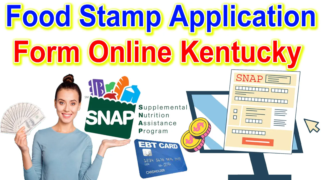 Kentucky Food Stamps Application Form PDF 2024