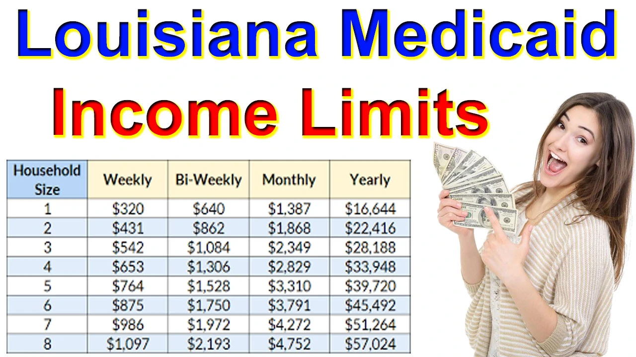 Louisiana Medicaid Income Limits 2024 | Medicaid Eligibility Income Limits Louisiana