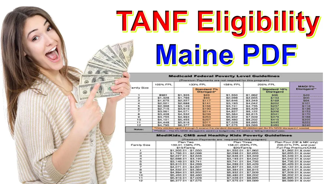 Maine TANF Income Limits And Eligibility Guidelines 2024