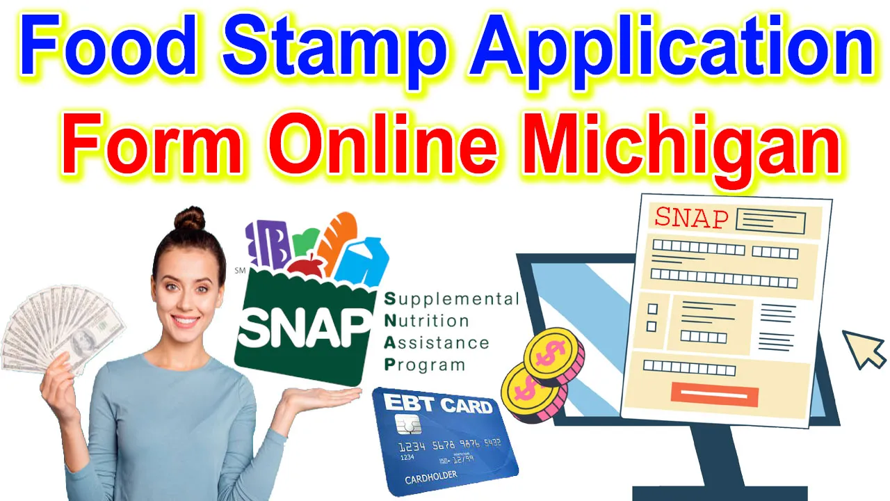 Michigan Food Stamps Application Form PDF 2024