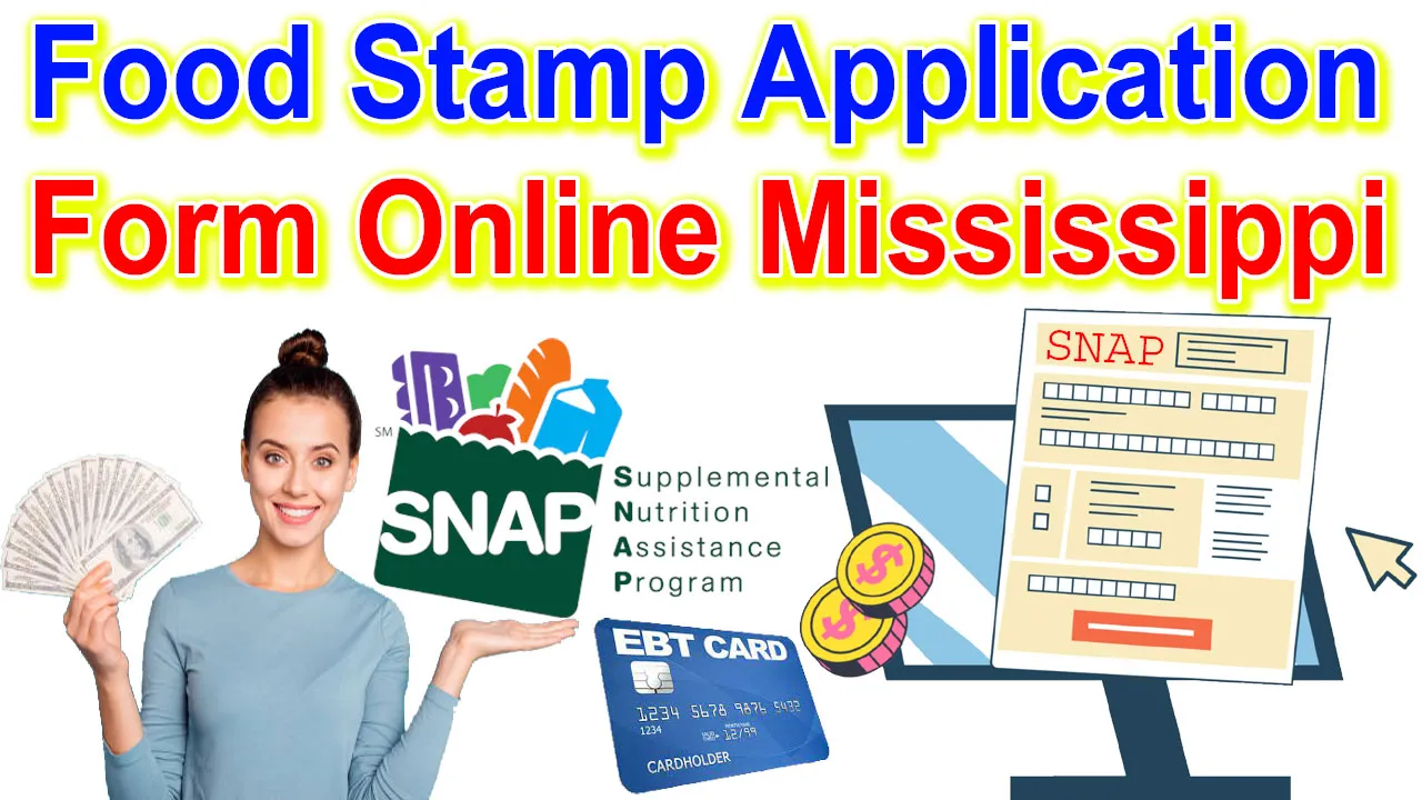 Mississippi Snap Application Form PDF 2024