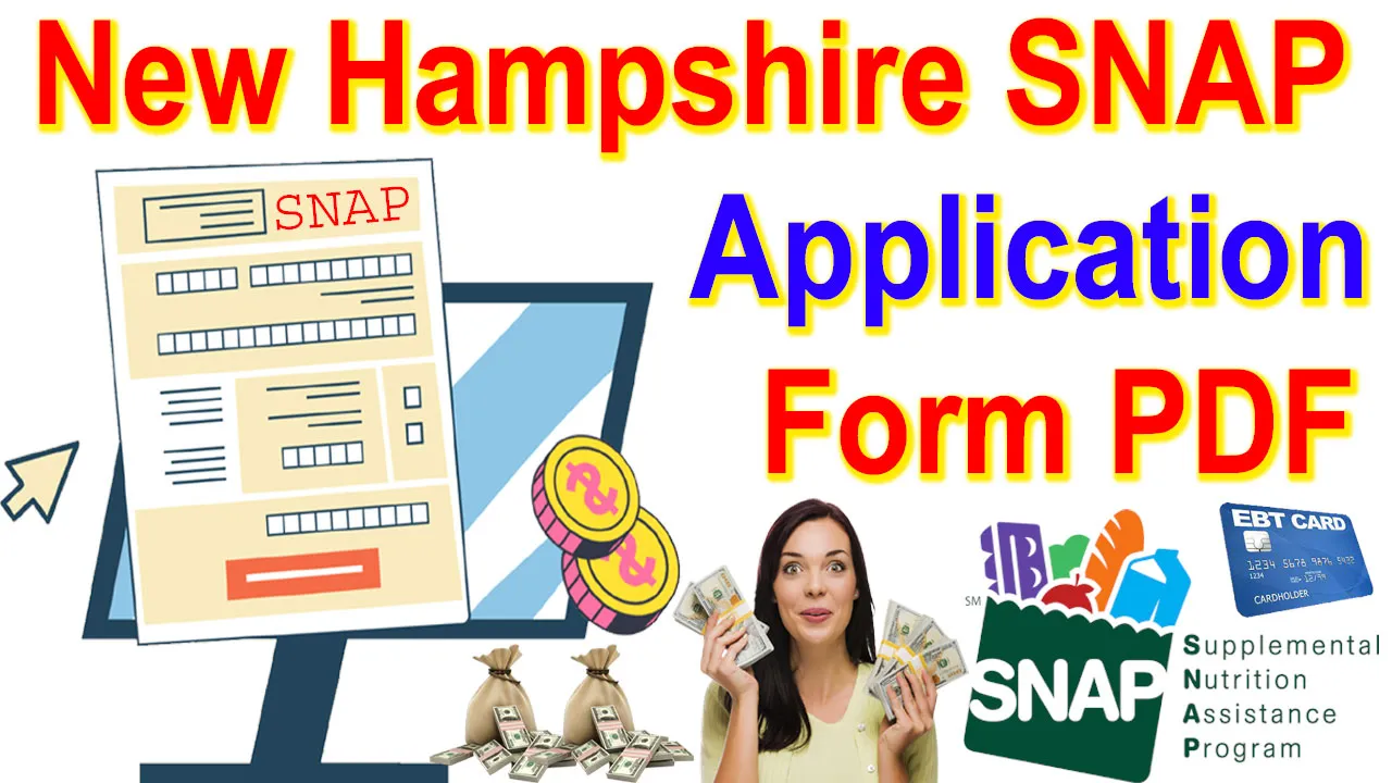 New Hampshire Food Stamp Application Form 2024 PDF