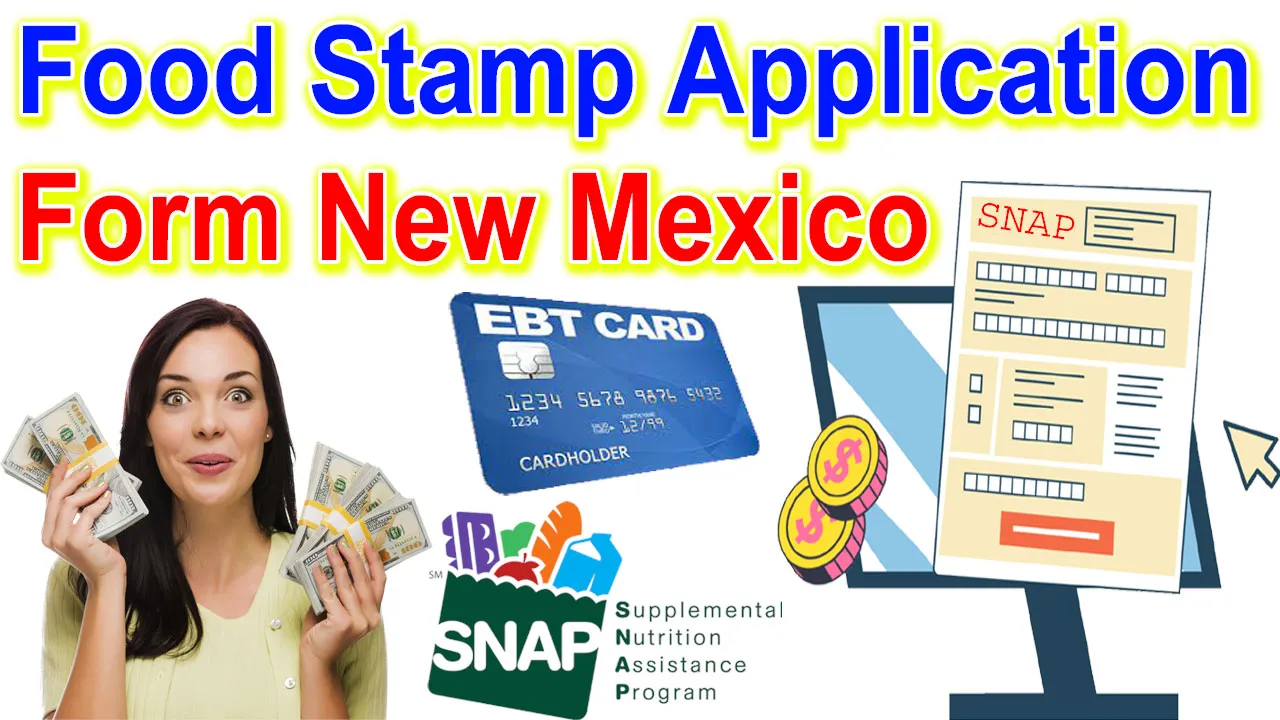 New Mexico Food Stamps Application PDF 2024