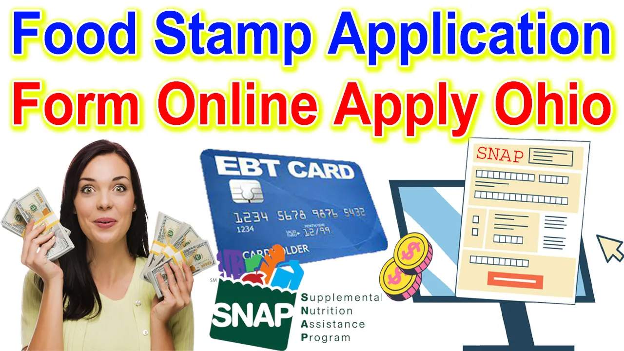 Ohio Food Stamps Application Form 2024