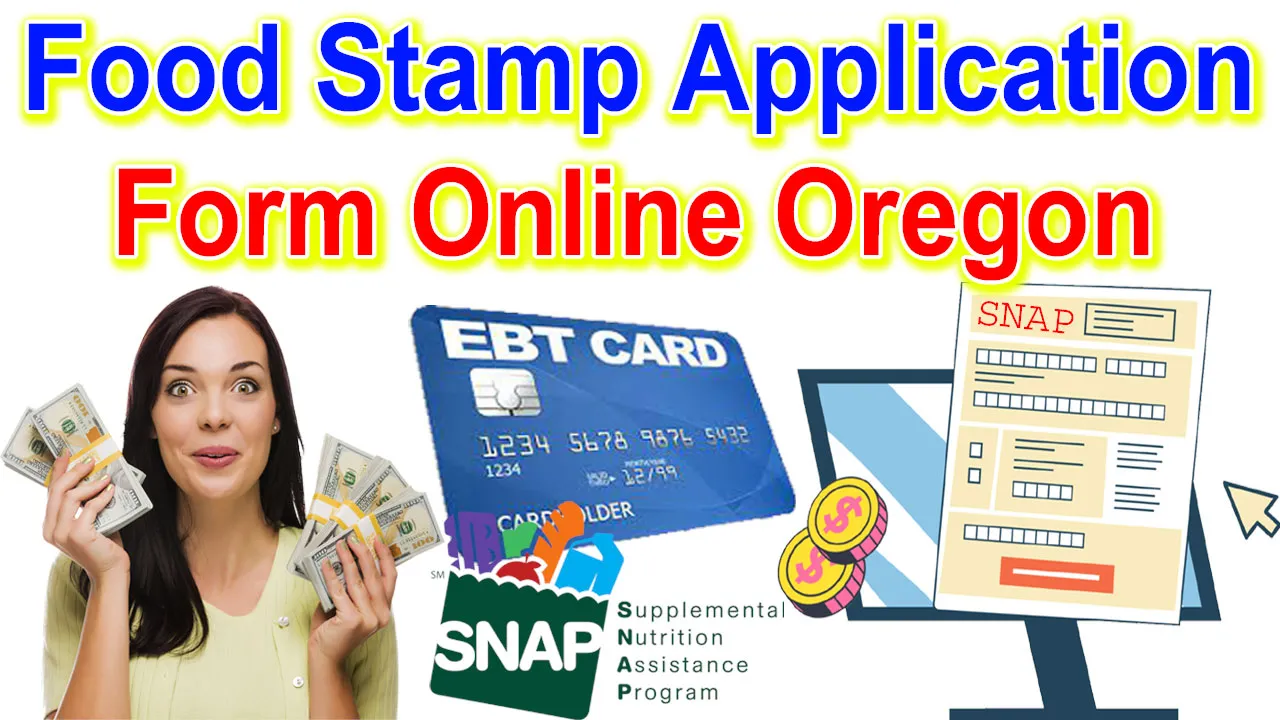 Oregon Food Stamps Application Form PDF 2024