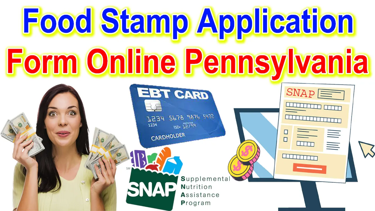 Pennsylvania Food Stamps Application Form PDF 2024