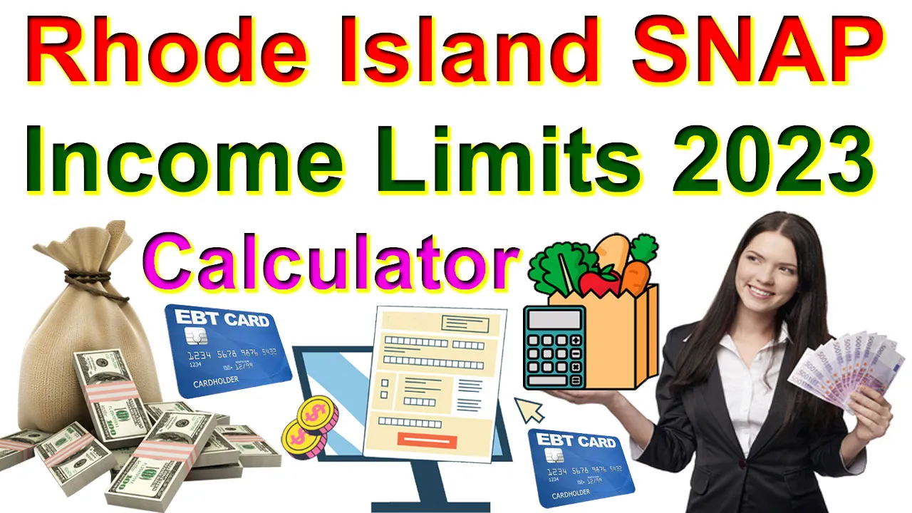 Rhode Island SNAP Income Limits 2024 RI SNAP Eligibility 