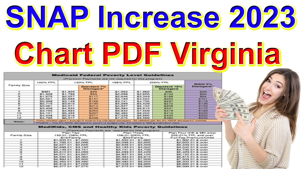 SNAP Increase 2024 Chart Virginia
