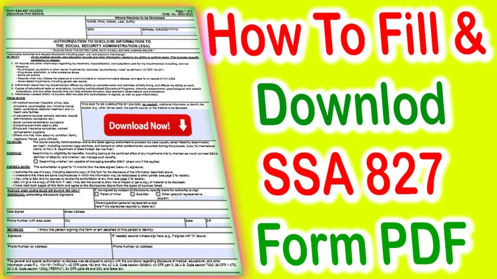 SSA 827 Form PDF Download, How To Fill Out SSA 827 Form PDF, SSA 827 Form PDF, ssa-827 form how to fill out, sa-827 form, social security disability forms for doctors to fill out pdf, ssa-827 spanish PDF, Form SSA-827 Download, Form SSA-827 PDF, Download Form SSA-827 PDF, form ssa 827 social security, form ssa-827 instructions, ssa-827 form pdf, How To Download ssa-827 form pdf 