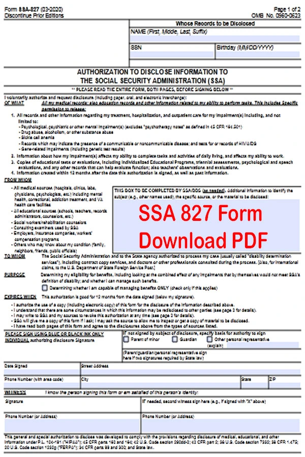SSA 827 Form PDF Download, How To Fill Out SSA 827 Form PDF, SSA 827 Form PDF, ssa-827 form how to fill out, sa-827 form, social security disability forms for doctors to fill out pdf, ssa-827 spanish PDF, Form SSA-827 Download, Form SSA-827 PDF, Download Form SSA-827 PDF, form ssa 827 social security, form ssa-827 instructions, ssa-827 form pdf, How To Download ssa-827 form pdf